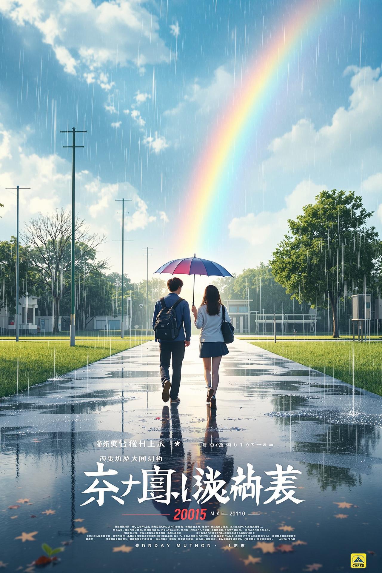 雨后彩虹的操场 - 香蕉视频app下载青春校园剧海报